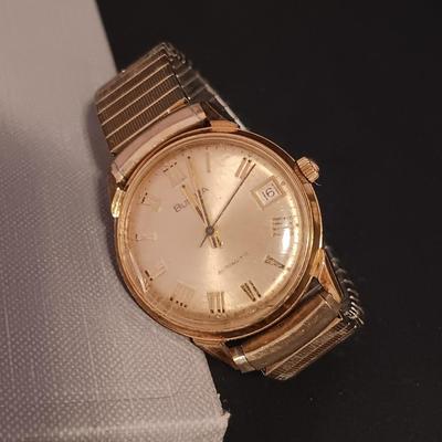 LOT 420: Cross Virgin Airlines and Hargrove Ball Point Pen Set with Bulova Watch