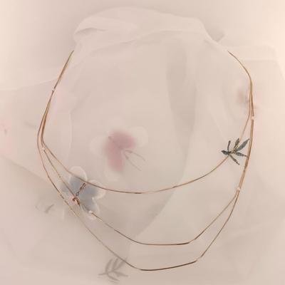 LOT 421: Handpainted Egg Necklace, Faux Pearl and Gold-Tone Necklace, Revlon Love-Pat Misty Rose Compact & More