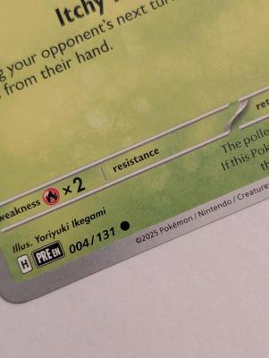 2025 Pokemon Nintendo Creatures Game Freak Cards