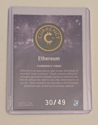 2024 Cardsmith Ethereum Currency Cred 30/49