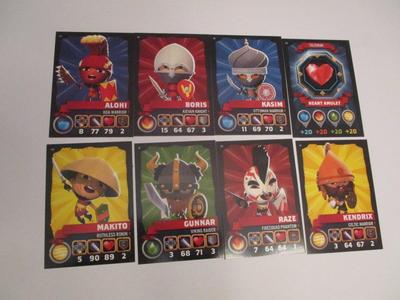 2015 World Of Warriors Topps Cards Lot D