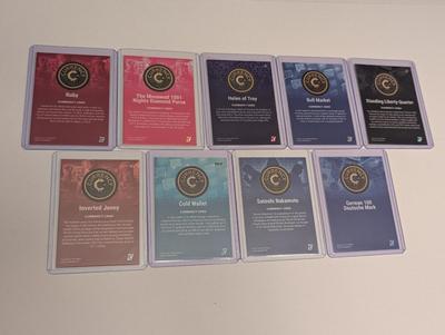 2024 Cardsmith Cyrpto Currency Cred Cards Lot F