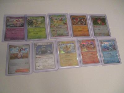2025 Pokemon Nintendo Creatures Game Freak Cards Lot E