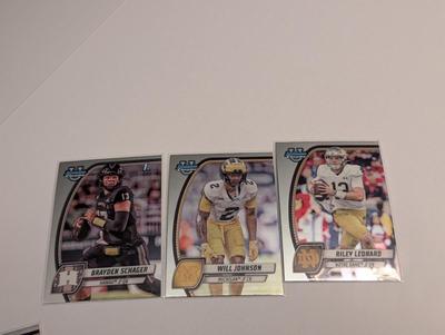 2024 Bowman University Chrome Cards Lot G