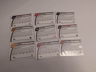 2024 Bowman University Chrome Cards Lot G
