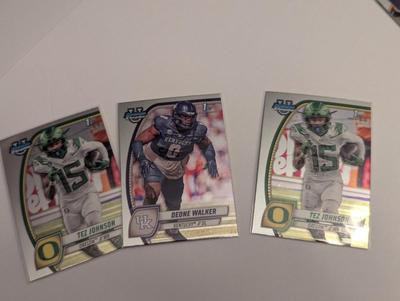 2024 Bowman University Chrome Cards Lot H