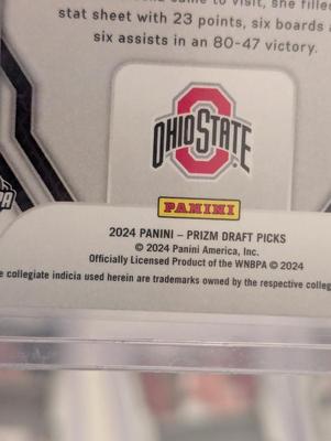 2024 Prizm Draft Picks Woman's Basketball Rookie Cards Lot M