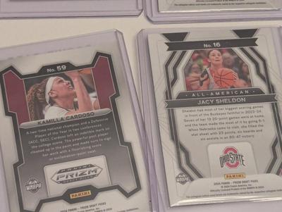 2024 Prizm Draft Picks Woman's Basketball Rookie Cards Lot M