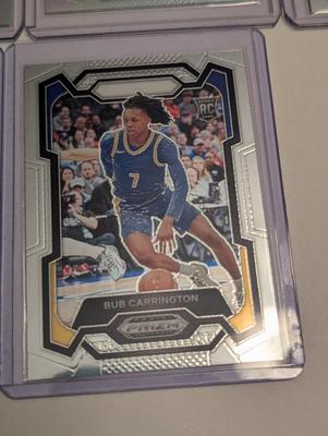 2024 Prizm Draft Picks Men's Basketball Rookie Cards Lot N
