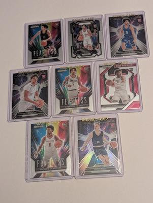 2024 Prizm Draft Picks Men's Basketball Rookie Cards Lot O