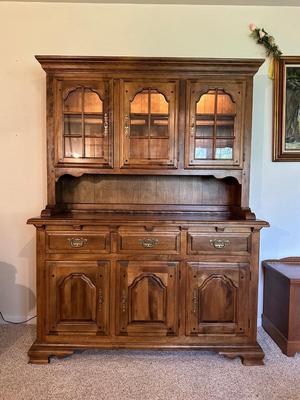 LIGHTED PIONEER TREASURY HUTCH BY TEMPLE-STUART
