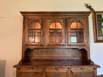 LIGHTED PIONEER TREASURY HUTCH BY TEMPLE-STUART