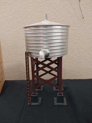 CASTIRON TRACKTOR AND LOUIS MARK WATER TOWER