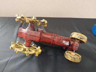 CASTIRON TRACKTOR AND LOUIS MARK WATER TOWER