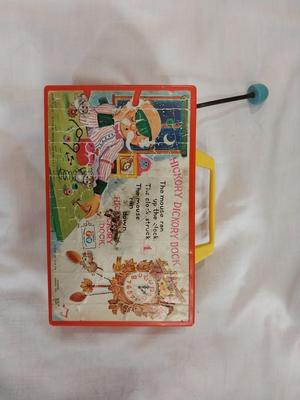 VINTAGE FISHER PRICE HICKORY DICKORY DOCK CLOCK AND CASH REGISTER