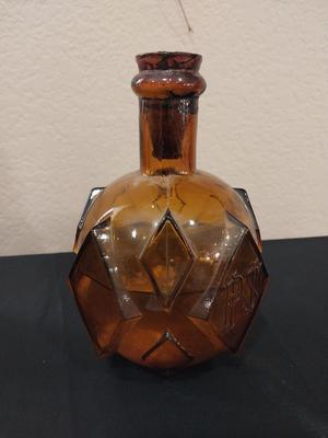 VINTAGE LIQUOR BOTTLES AND KIRIN BEER GLASSES
