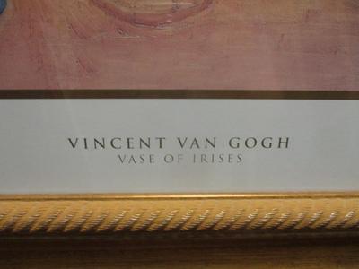 Vincent Van Gogh Vases Of Irises Print 27 1/2" x 33 1/4"