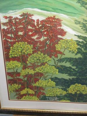 Smokey Mountain Majesty Art Hornbuckle 23 3/4" x 36"