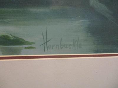 Large Hornbuckle River Art 48" x 30"