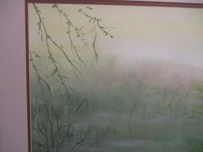 Hornbuckle Smokey Mountains Early Morning Mist 28 1/4" x 38 14"