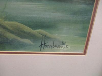 Hornbuckle Smokey Mountains Early Morning Mist 28 1/4" x 38 14"