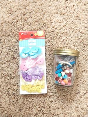 KIDS SEWING-PATTERNS-BUTTONS-BEADS AND MORE
