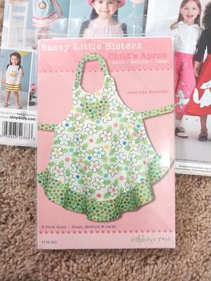 KIDS SEWING-PATTERNS-BUTTONS-BEADS AND MORE