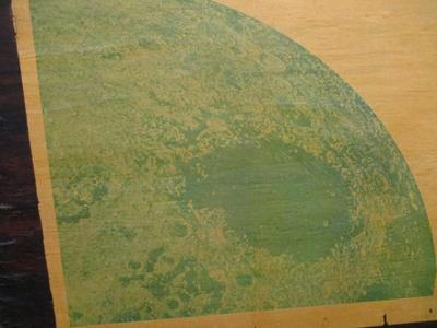 Original Moon Landing Newspaper Headline Decoupage 19" x 30"