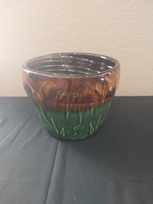 NICE PLANT POTS WITH ONE MADE BY "HAEGER"