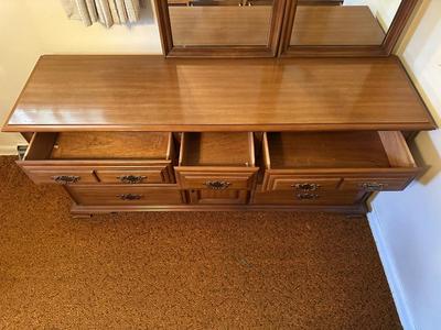 SUMTER 9 DRAWER DRESSER WITH MIRRORS