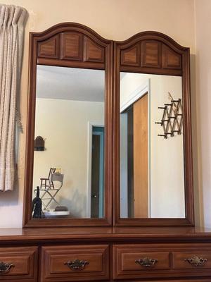 SUMTER 9 DRAWER DRESSER WITH MIRRORS