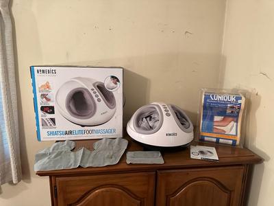 HOMEDICS SHIATSU AIR ELITE FOOT MASSAGER