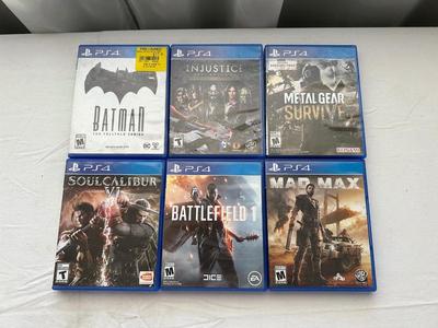 PS4 VIDEO GAMES