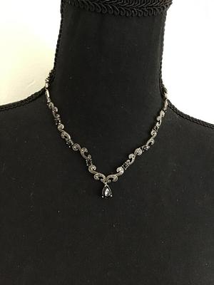 Marcasite Bracelet and Necklace set