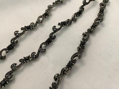 Marcasite Bracelet and Necklace set