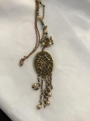 Vintage Necklace Clasp gold Filled Has Wear