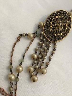 Vintage Necklace Clasp gold Filled Has Wear