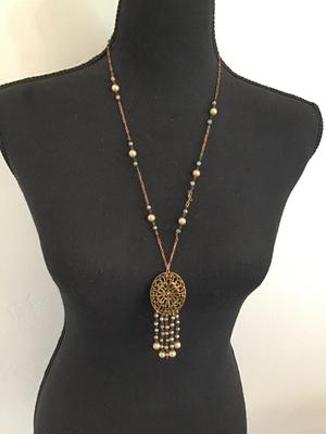 Vintage Necklace Clasp gold Filled Has Wear