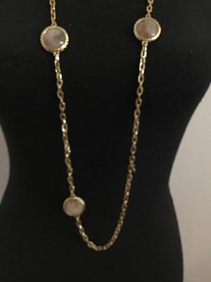 Gold Tone Fashion Necklace