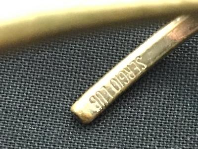 Sergio Lub Signed Dainty Cuff Vintage