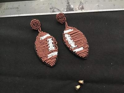 Football Earrings