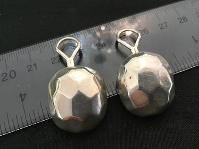 Chunky 925 Thailand Clip on Earrings