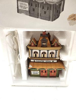 Lot #1 Dept. 56 Dickens Village "Theatre Royal"