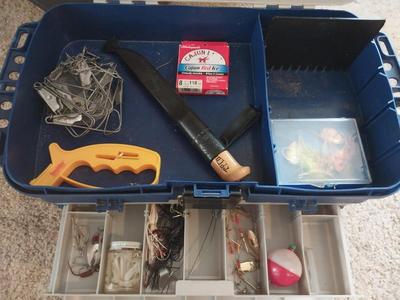 PLANO TACKLEBOX AND TACKLE