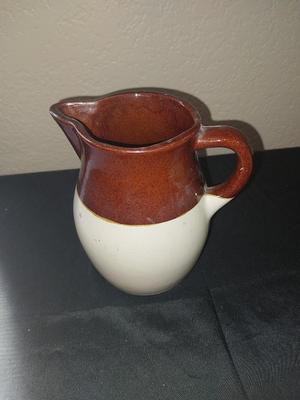 VINTAGE CROCK AND CLAY PITCHER