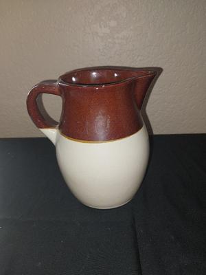 VINTAGE CROCK AND CLAY PITCHER