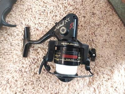 METAL TACKEL BOX-POLE-ALPHA XT REEL AND TACKLE