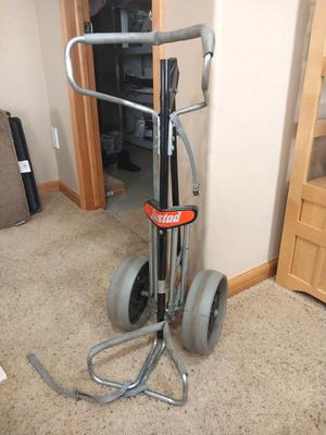 AUSTAD GOLFBAG CART AND COUPLE EXTRAS