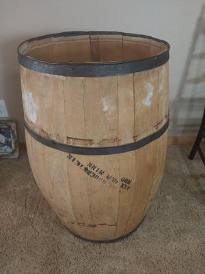 WOODEN BARREL