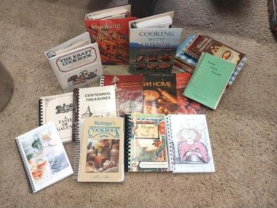 VARIOUS COOKBOOKS